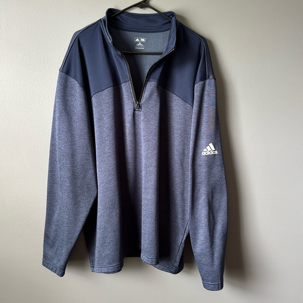 Adidas Golf Men’s Navy Quarter Zip 2XL